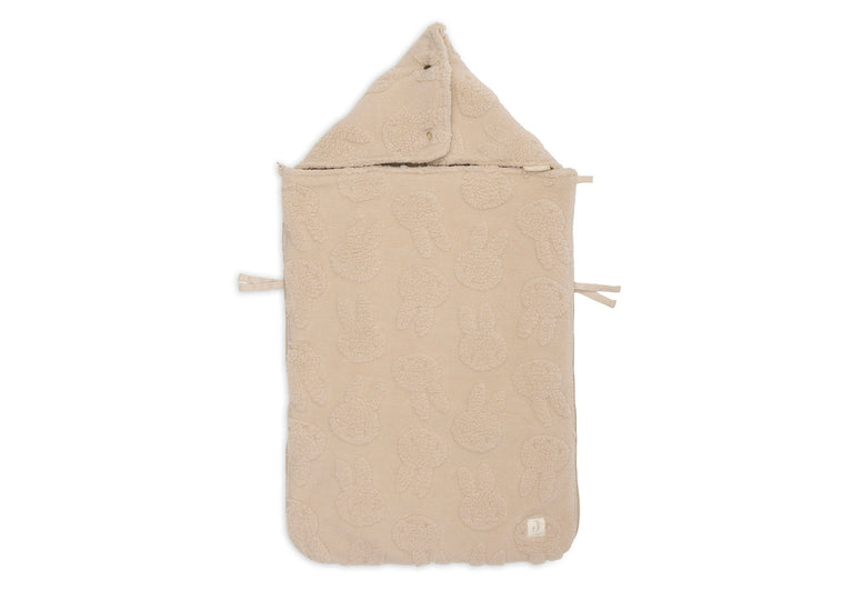 Nid d'Ange groupe 0+ 3/5 points Miffy Jacquard Teddy - Sand
