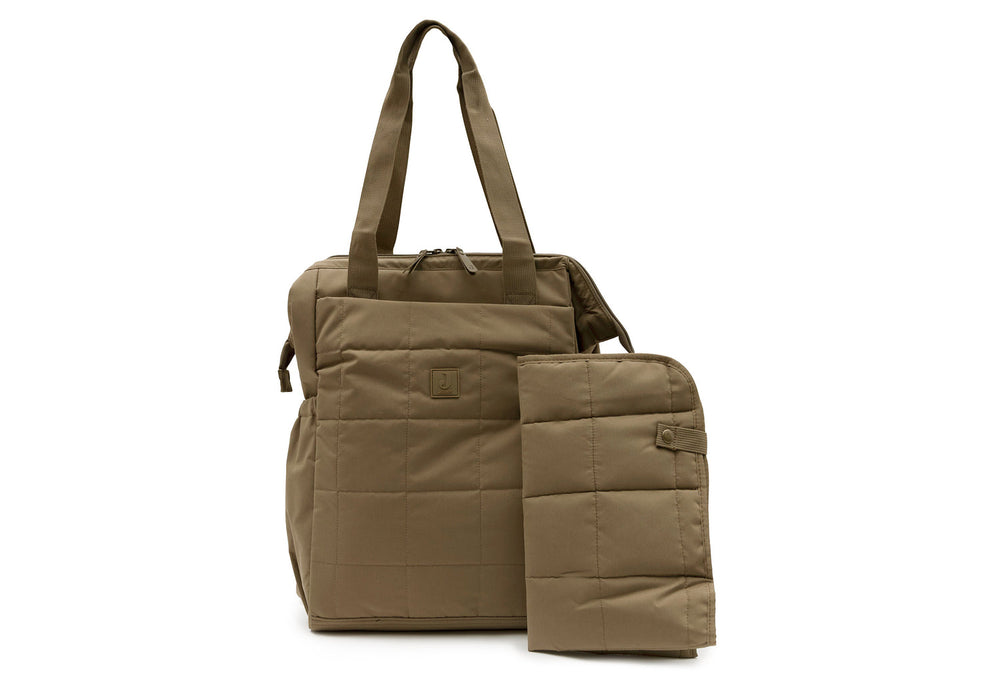 Sac à langer/Sac à dos Quilted Quinn - Bronze