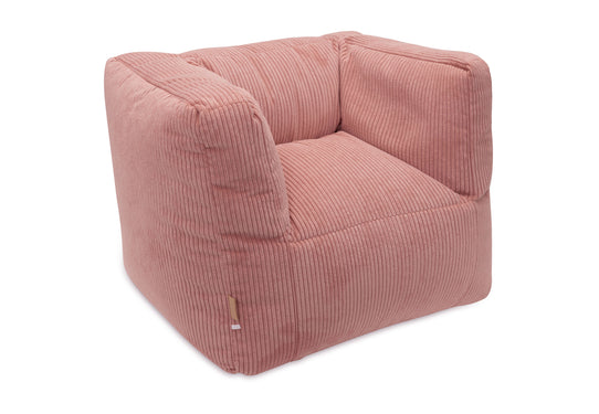 Fauteuil Pouf Enfant Corduroy - Wild Rose