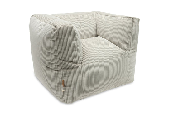 Fauteuil Pouf Enfant Corduroy - Olive Green