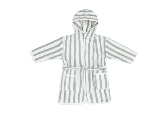 Peignoir Éponge Stripe - Sea Green
