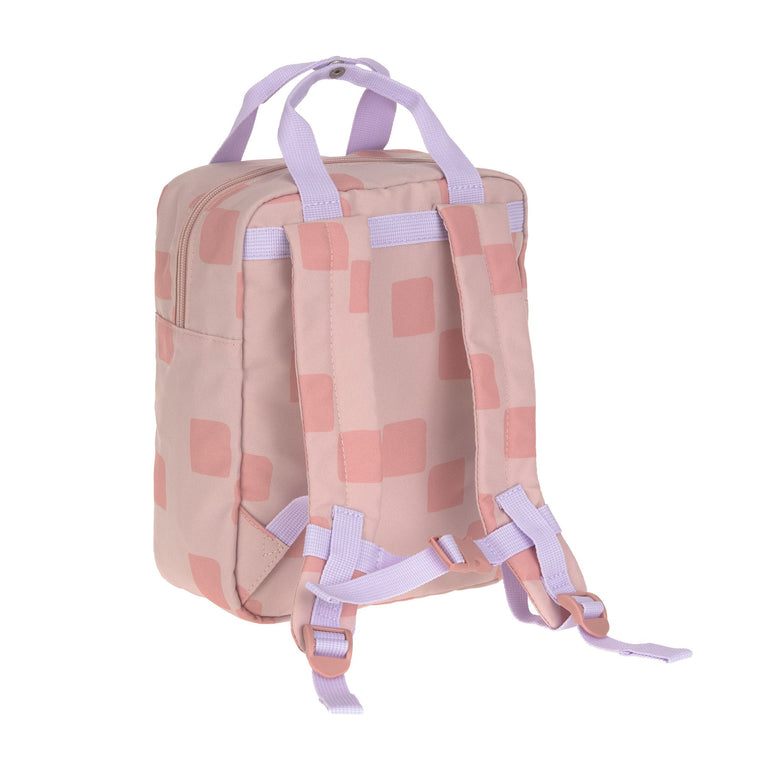 Sac à dos carré de la maternelle - Pattern Party, rose