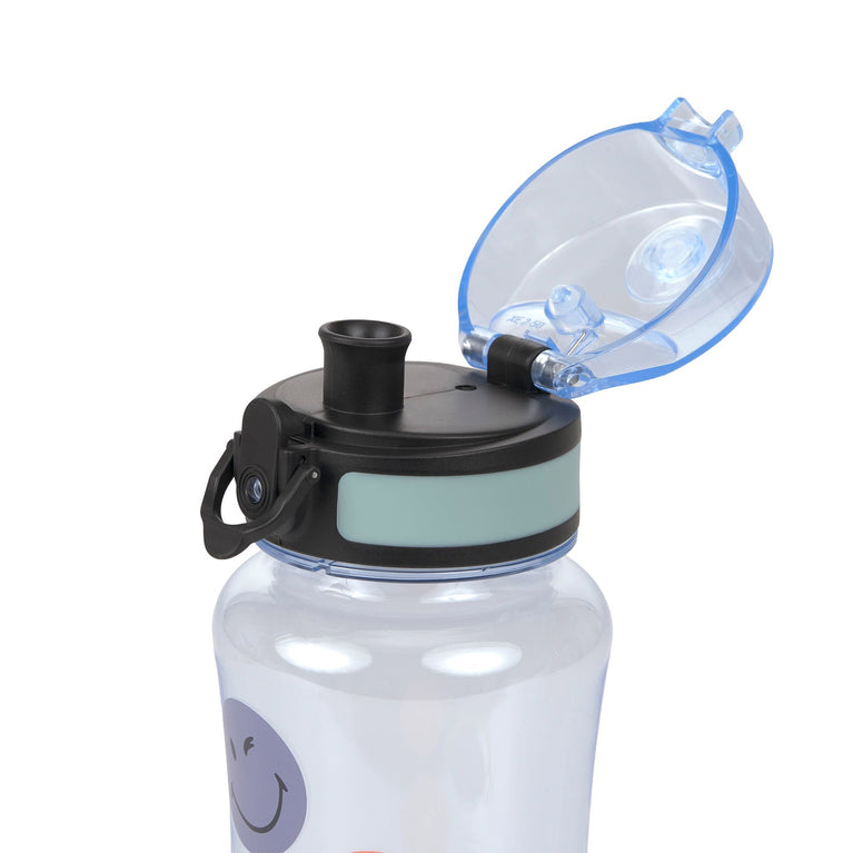 Gourde en Tritan pour enfants 420 ml - SmileyWorld Bleu