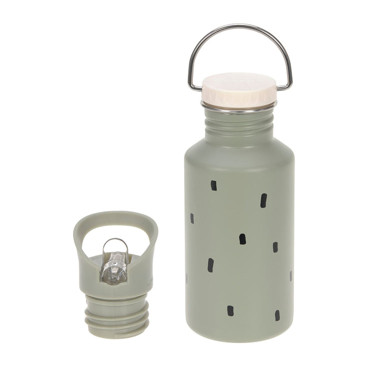 Gourde pour enfant inox - Happy Prints, olive