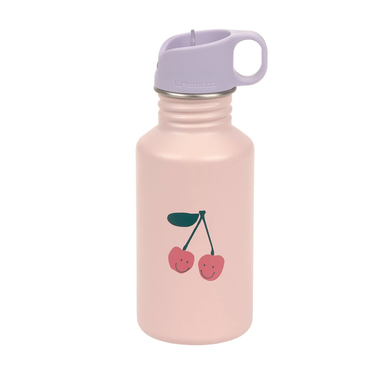 Gourde pour enfant inox 500 ML - Happy Fruits, Cerise