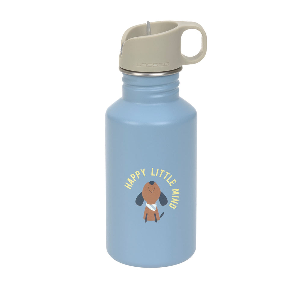 Gourde pour enfant inox 500 ml - Pattern Party, bleu