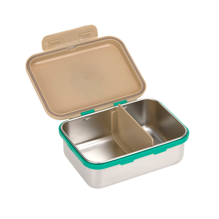 Boîte à goûter inox enfants - Happy Trails, Grenouille