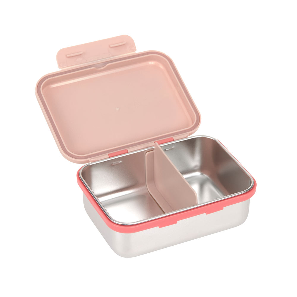 Boîte à goûter inox enfants - Sunny Explorer, rose