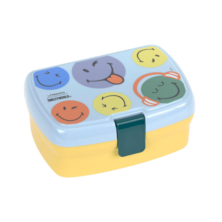 Boîte à goûter enfants - SmileyWorld Bleu
