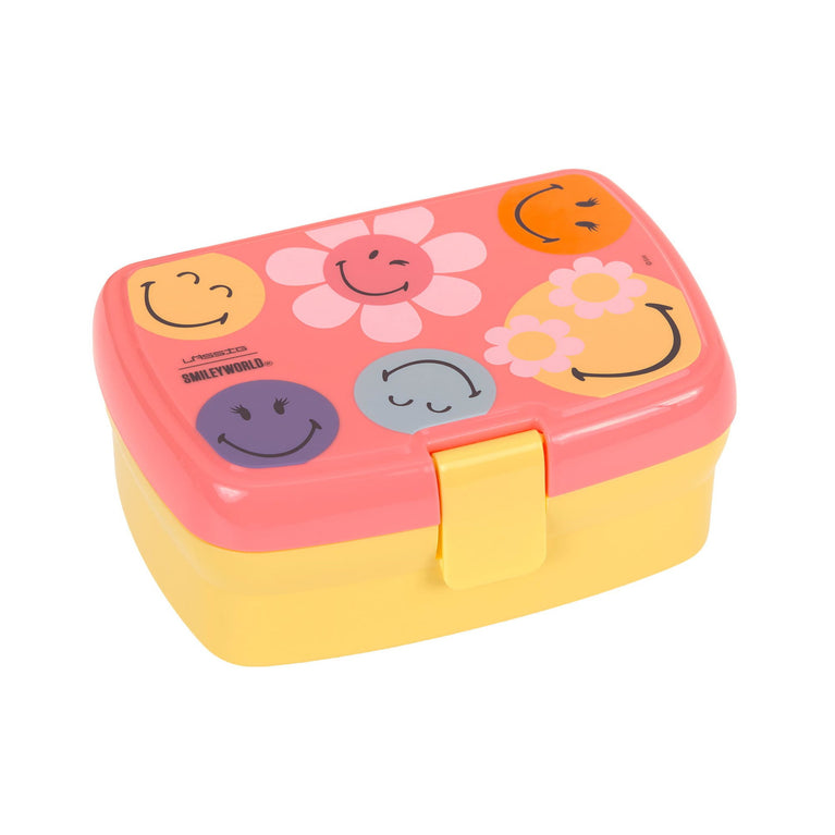 Boîte à goûter enfants - SmileyWorld Rose