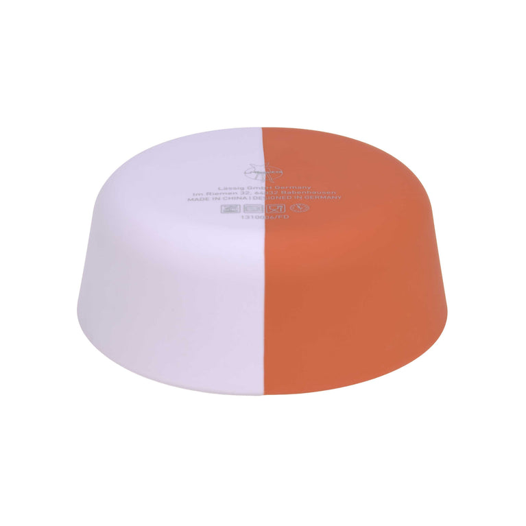 Bol en silicone enfants - Happy Rascals, Cœur lavande