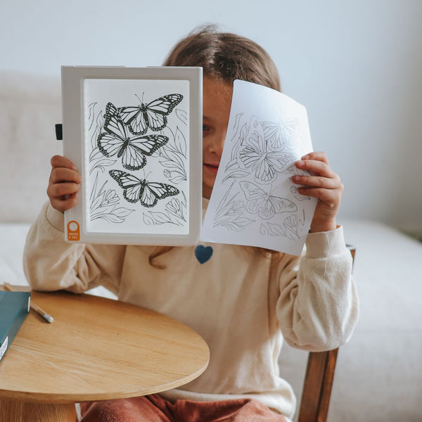 Tablette à dessin lumineuse Animals