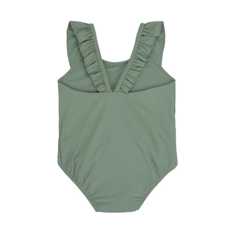 Maillot de bain enfant (avec couche), Vert