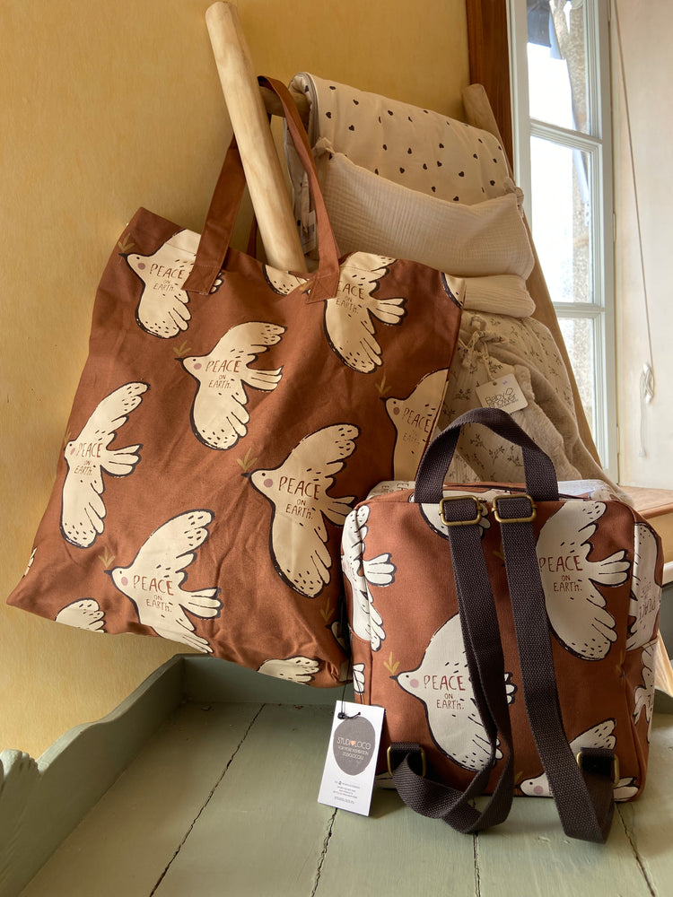 Tote bag hirondelle XL