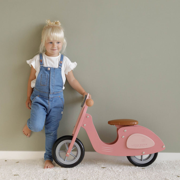 Draisienne Scooter en bois - Pink