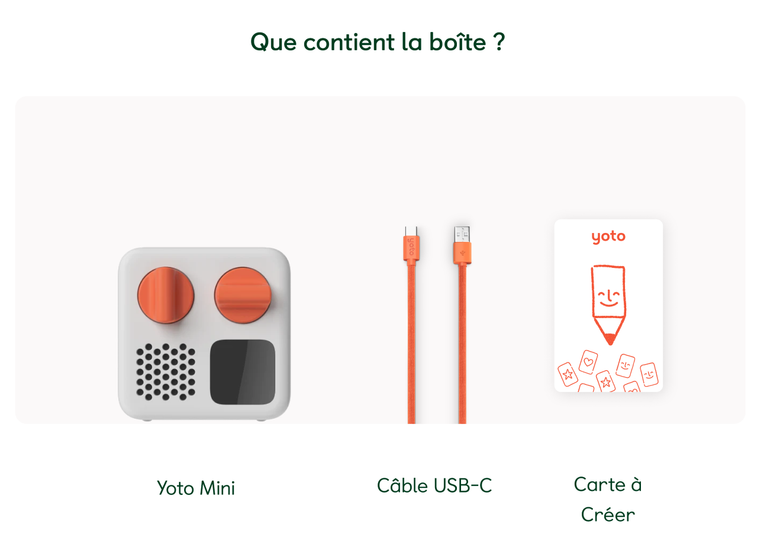 Boite à histoires - Yoto Mini