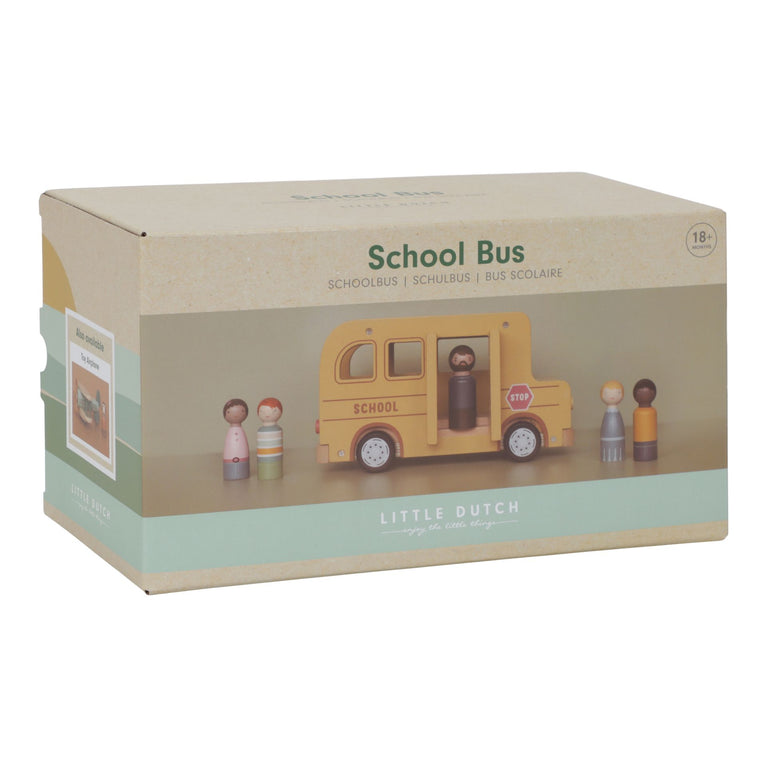 Bus scolaire avec figurines FSC