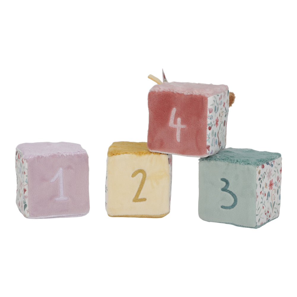 Lot de 4 cubes doux - Fairy Garden