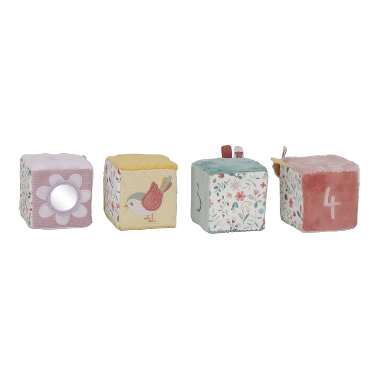Lot de 4 cubes doux - Fairy Garden