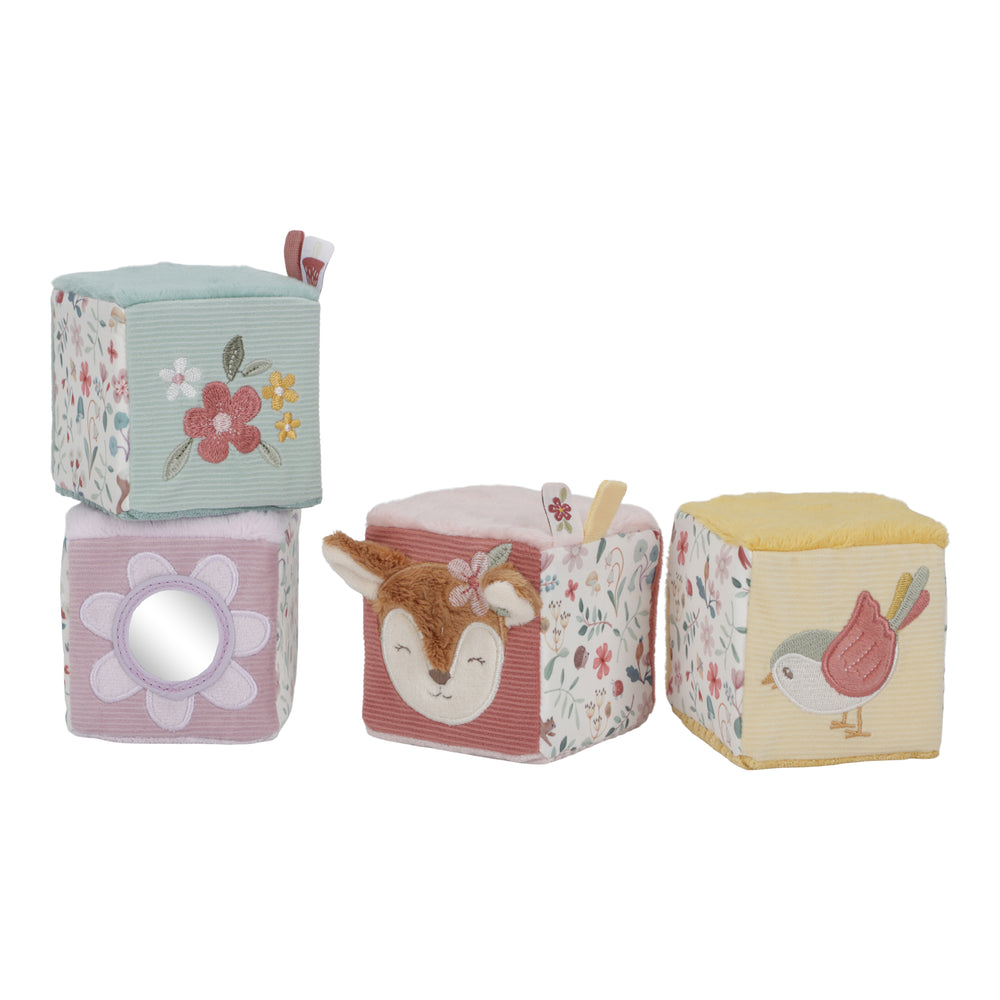 Lot de 4 cubes doux - Fairy Garden