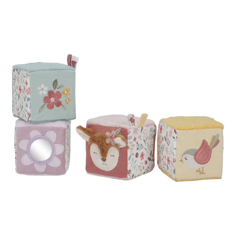 Lot de 4 cubes doux - Fairy Garden
