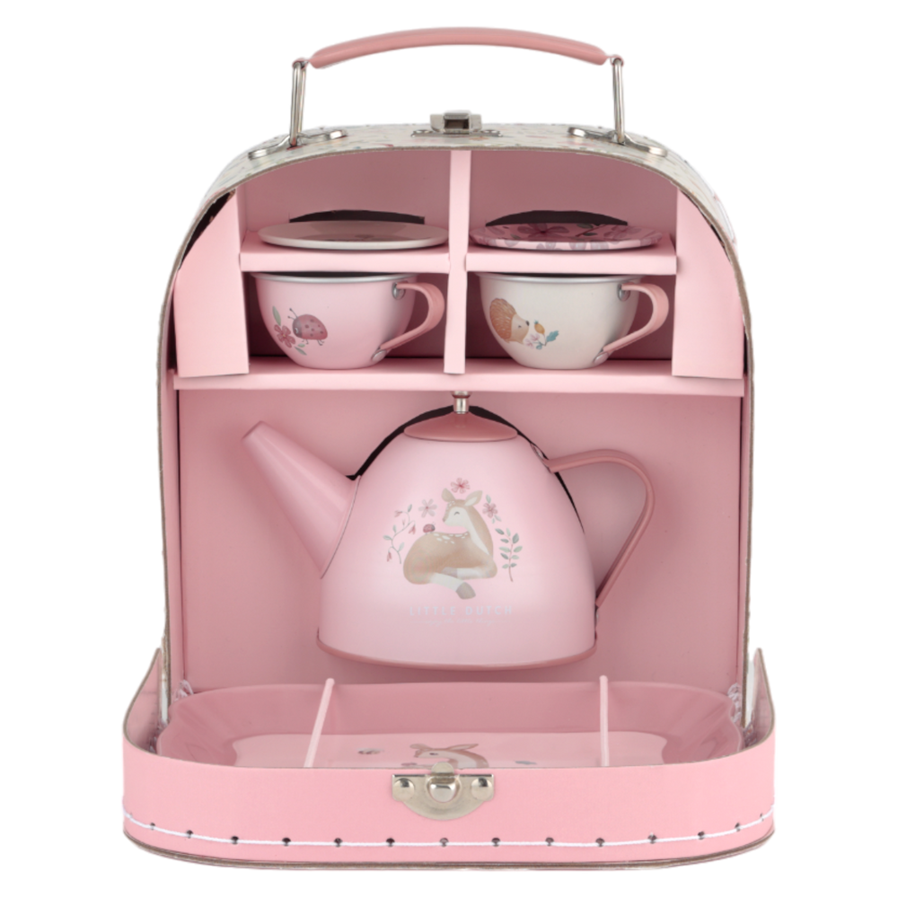 Valise service à thé - Fairy Garden