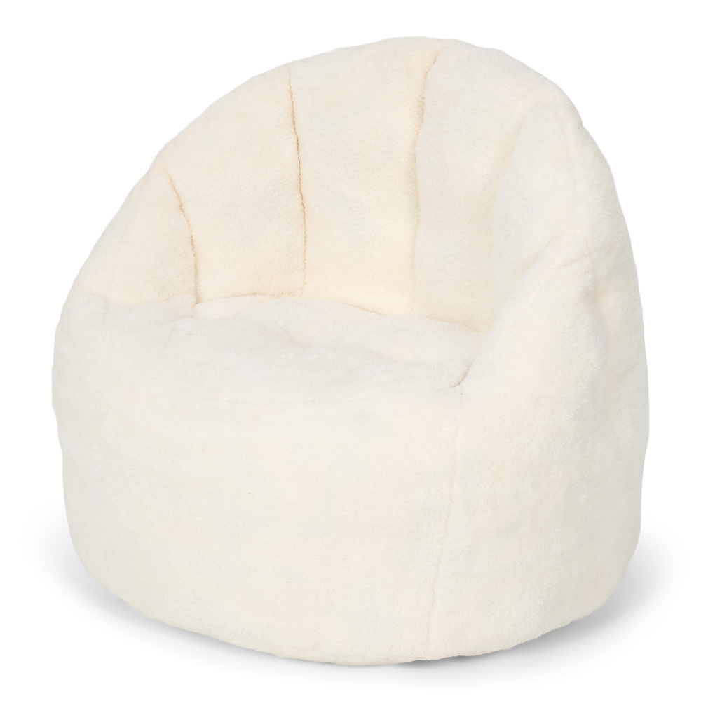 Pouf bouclette - Soft White