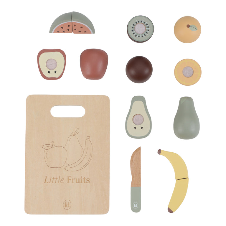 Fruits à découper en bois FSC