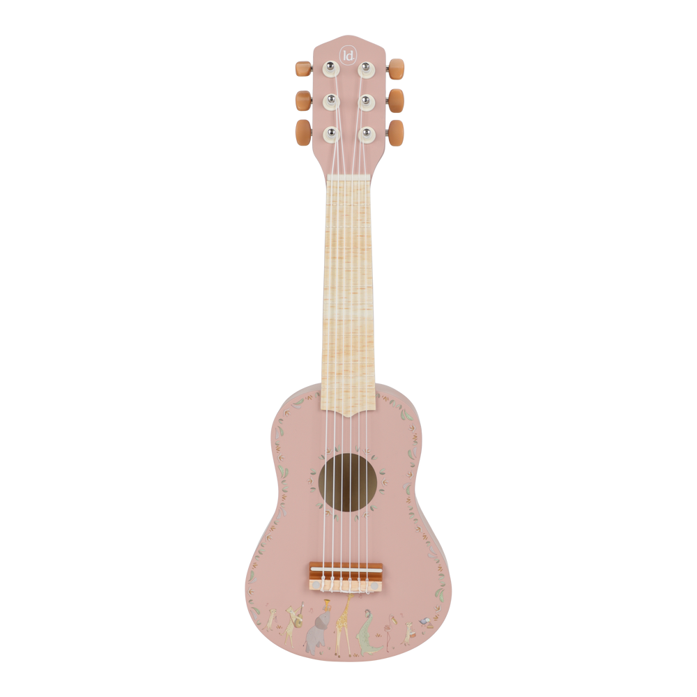 Guitare Rose en bois - Safari Friends