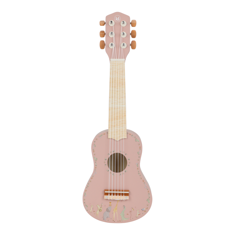 Guitare Rose en bois - Safari Friends