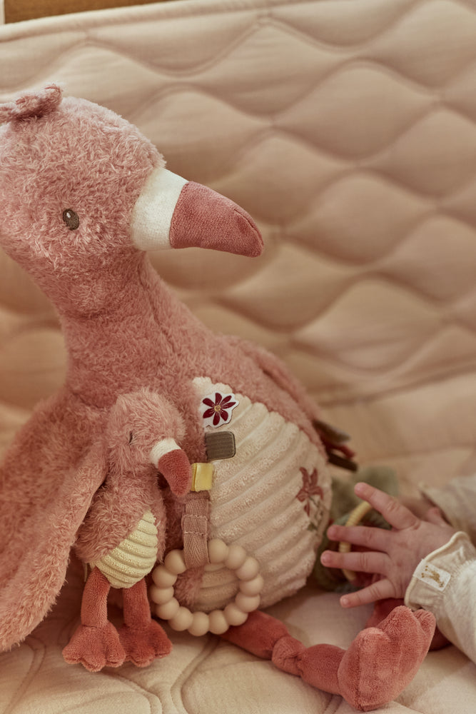 Peluche d'activités Flamant rose - Safari Friends