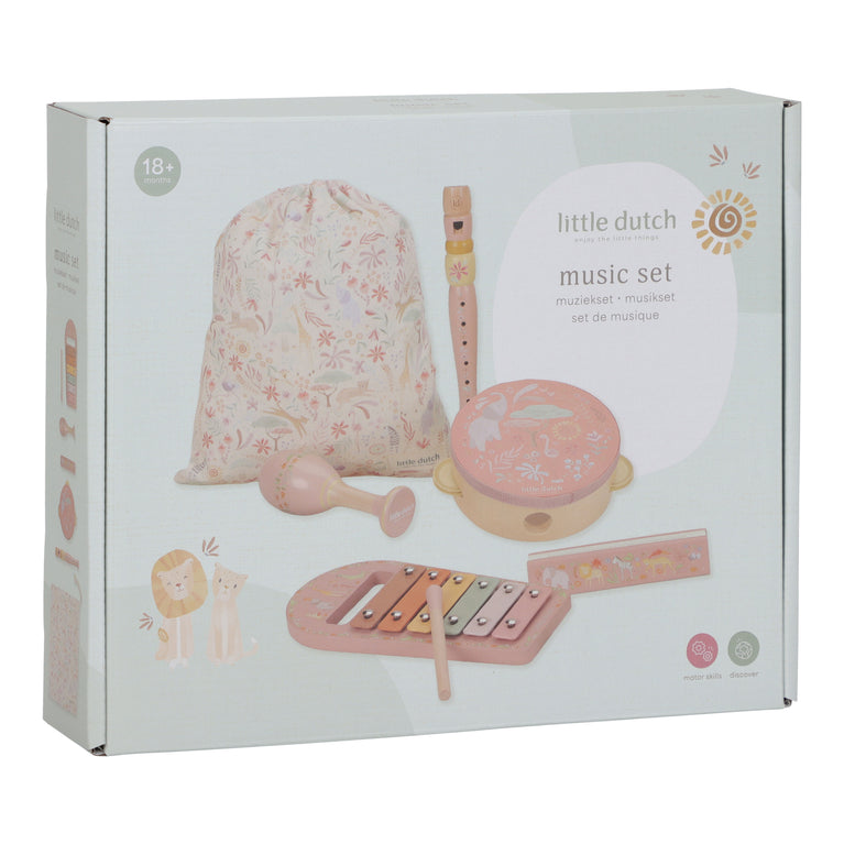 Set de musique Rose - Safari Friends