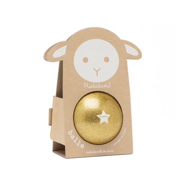 Ballon mouton 10 cm - Or