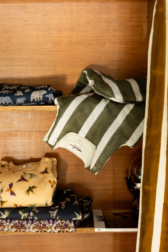 Gigoteuse Gita "Rayures"
Kaki