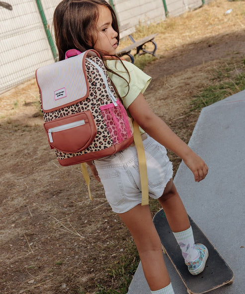 Sac Cartable Léopard #6