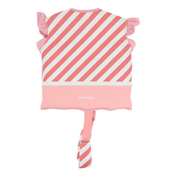 Gilet flottant d'apprentissage Stripes Bloom & Blush 3-6 ans