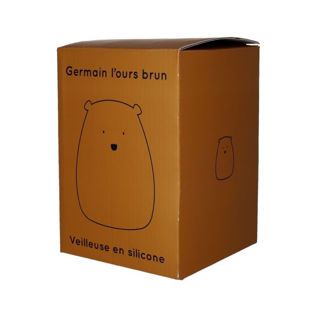 Veilleuse Germain l'ours brun rechargeable