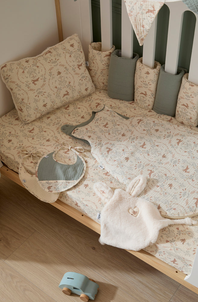 Drap housse pour matelas 60 x 120 cm – Enchanted Garden