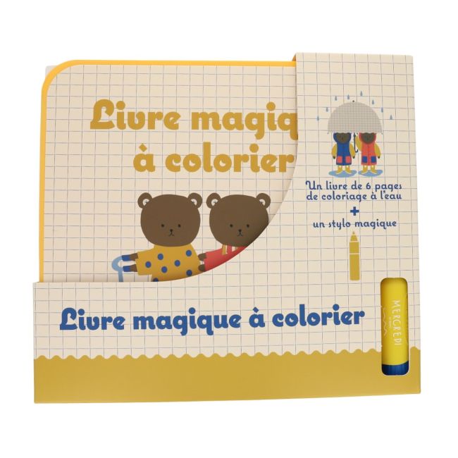 Livre de coloriages magiques à l'eau - Petit déj