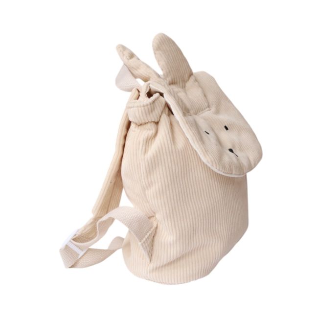 Sac à dos enfant en velours lapin - Chichi pompon