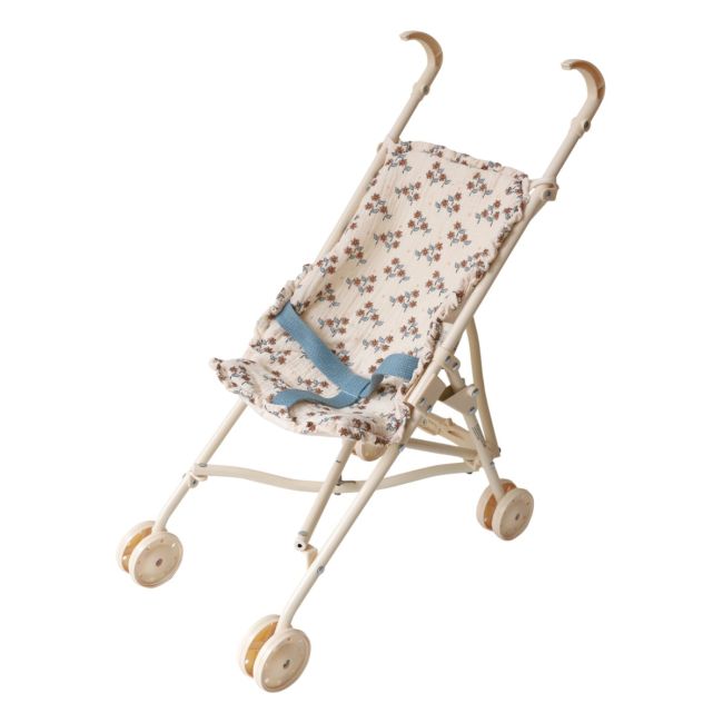 Poussette pour poupée fleurie - À la cueillette