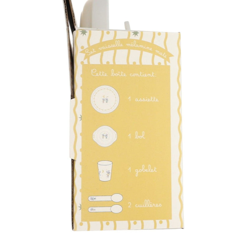 Coffret repas en mélamine souris - Petites Souris