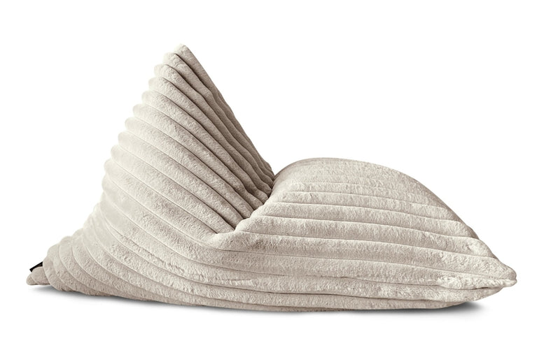 Pouf enfant - crème