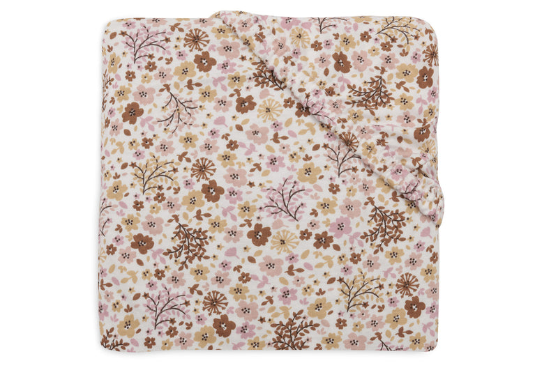 Drap-housse 60x120cm - Jersey - Flower Fairies