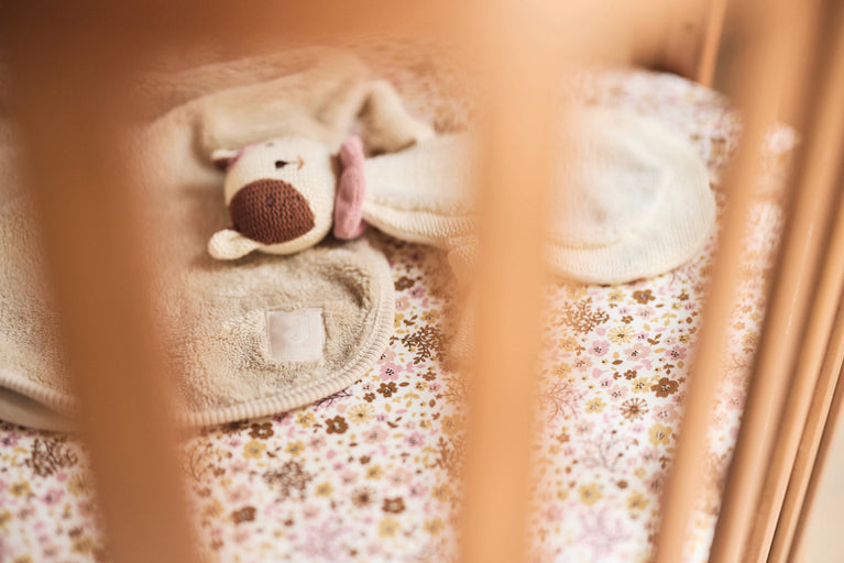 Drap-housse 60x120cm - Jersey - Flower Fairies