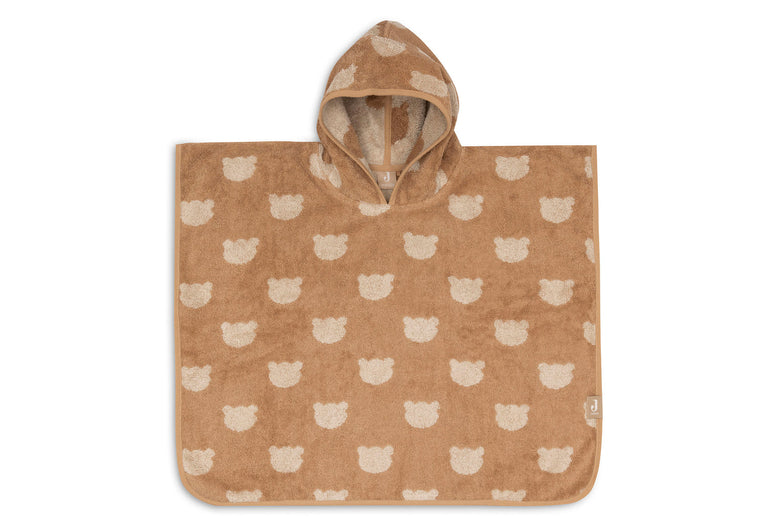 Poncho de Bain Éponge - Jacquard Biscuit