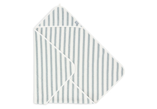 Cape de bain 75x75cm Stripe - Sea Green