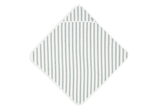 Cape de bain 75x75cm Stripe - Sea Green