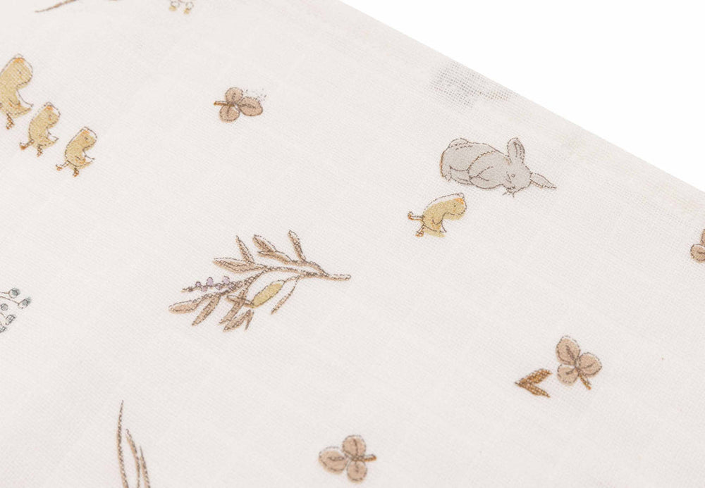 Lange Gaze de Coton Small 70x70cm - Riverside - 3 Unités