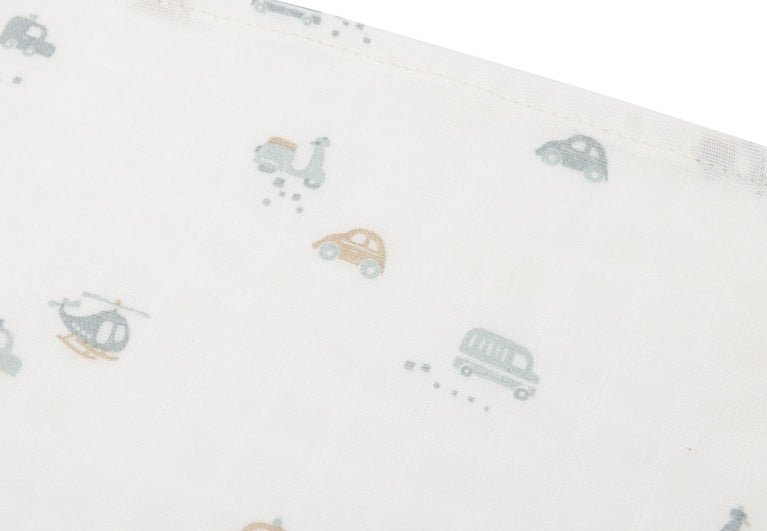 Lange Gaze de Coton Small 70x70cm - On The Go - 3 Unités